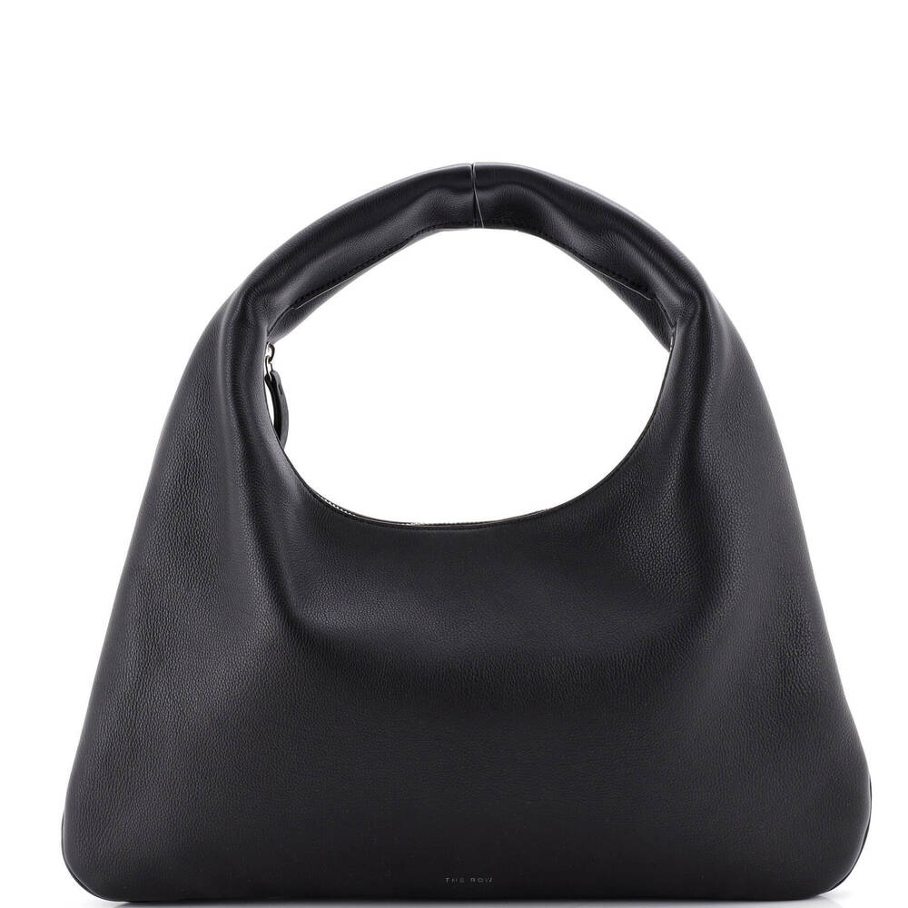 The Row Small Everyday Zip Hobo Leather